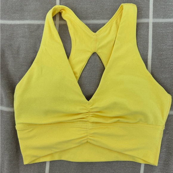 TNA sports bra in pineapple - Picture 1 of 4